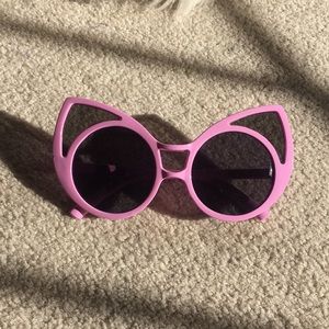 Pink cat ear sunglasses NWOT